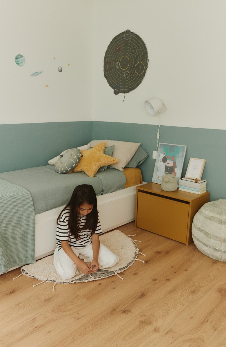 Lorena Canals Moon Multishape Washable Cotton Blend Rug, Alternate, color, Natural