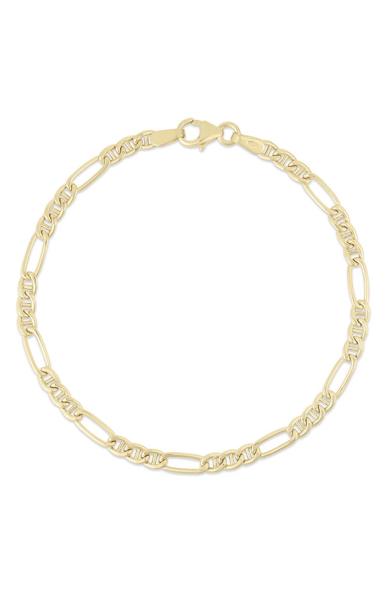 Ember Fine Jewelry Mariner Chain Bracelet, Main, color, Gold
