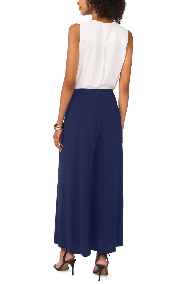 Vince Camuto Wide Leg Pants, Alternate, color, Classic Navy