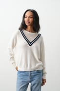 NAKED CASHMERE Diana Modern Tennis Sweater