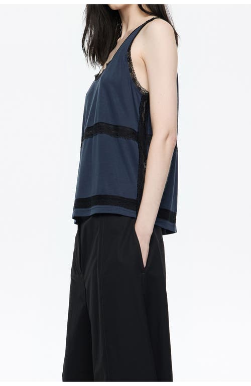 Bimba Y Lola Lace Top In Blue