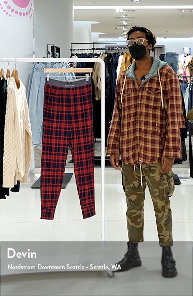 Second Skin Plaid Pajama Pants, sales video thumbnail