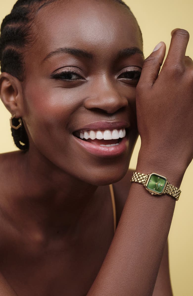 Olivia Burton Mini Grosvenor Bracelet Watch, 20mm, Alternate, color, Gold