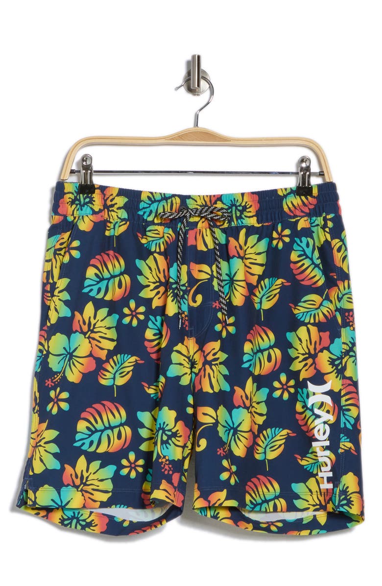 Hurley Colorado Volley Swim Shorts, Alternate, color, Obsidian