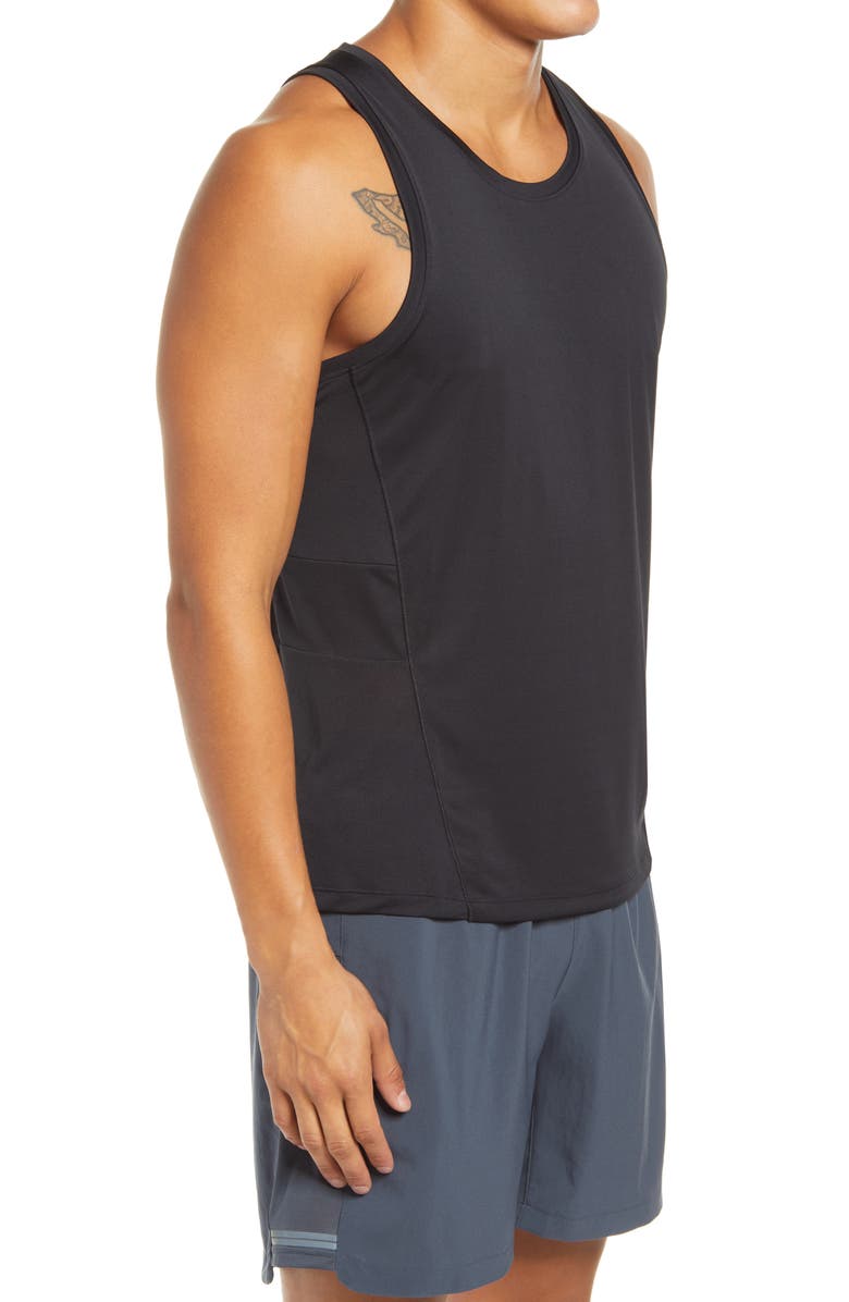 Brooks Stealth Men's Performance Running Tank, Alternate, color, 