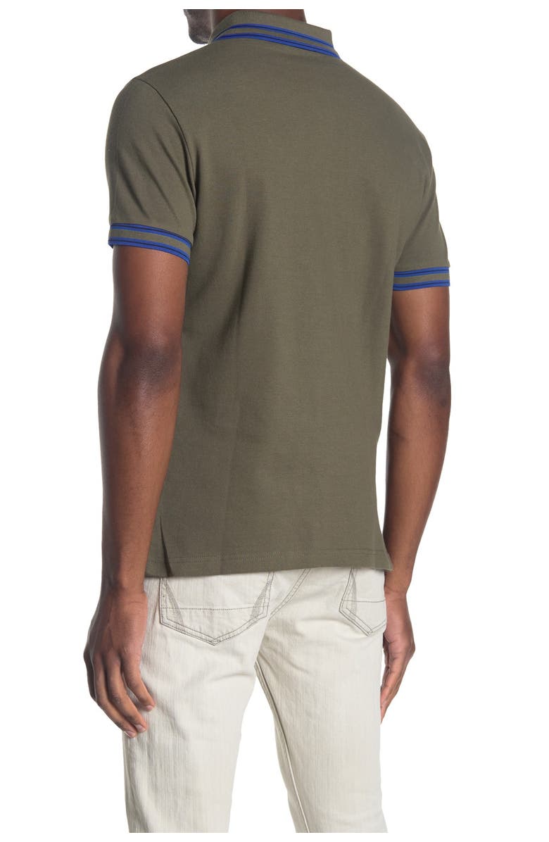 Versace Jeans Trim Polo Shirt, Main, color, 