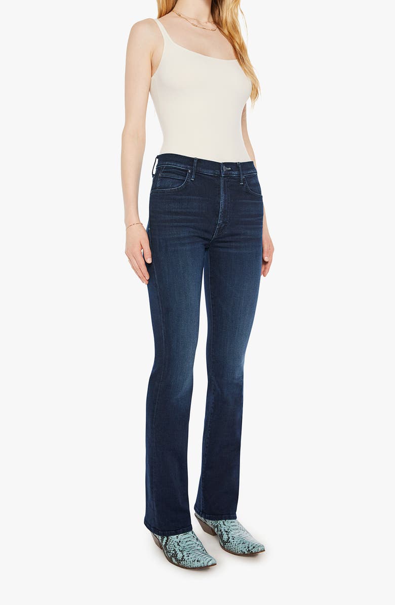 MOTHER Smokin' Skimp High Waist Bootcut Jeans, Alternate, color, Karaoke In Kyoto