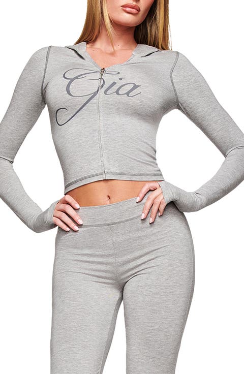 Blare Crop Hoodie