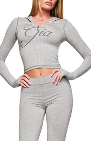 I.AM.GIA Blare Crop Hoodie