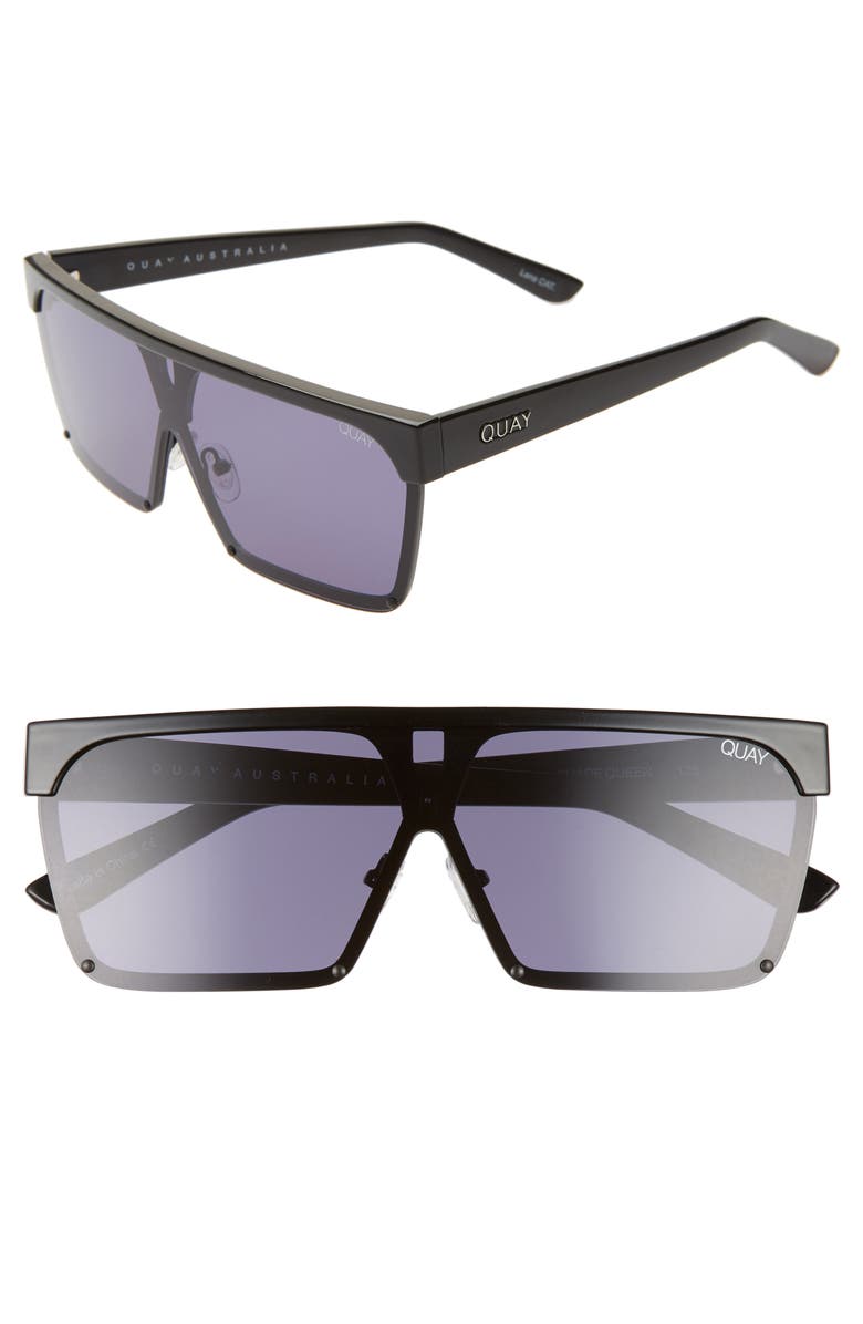 QUAY Australia Shade Queen 56mm Shield Sunglasses, Main, color, 