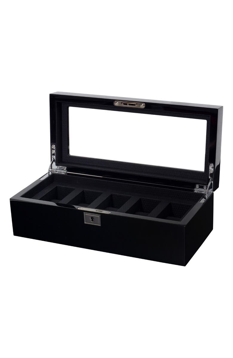 WOLF Savoy Five Piece Watch Box, Alternate, color, 