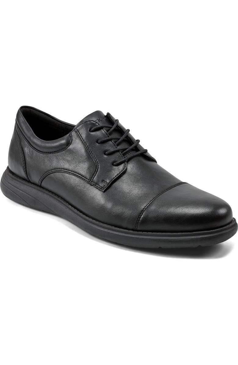 Rockport Declan Cap Toe Derby, Main, color, Black