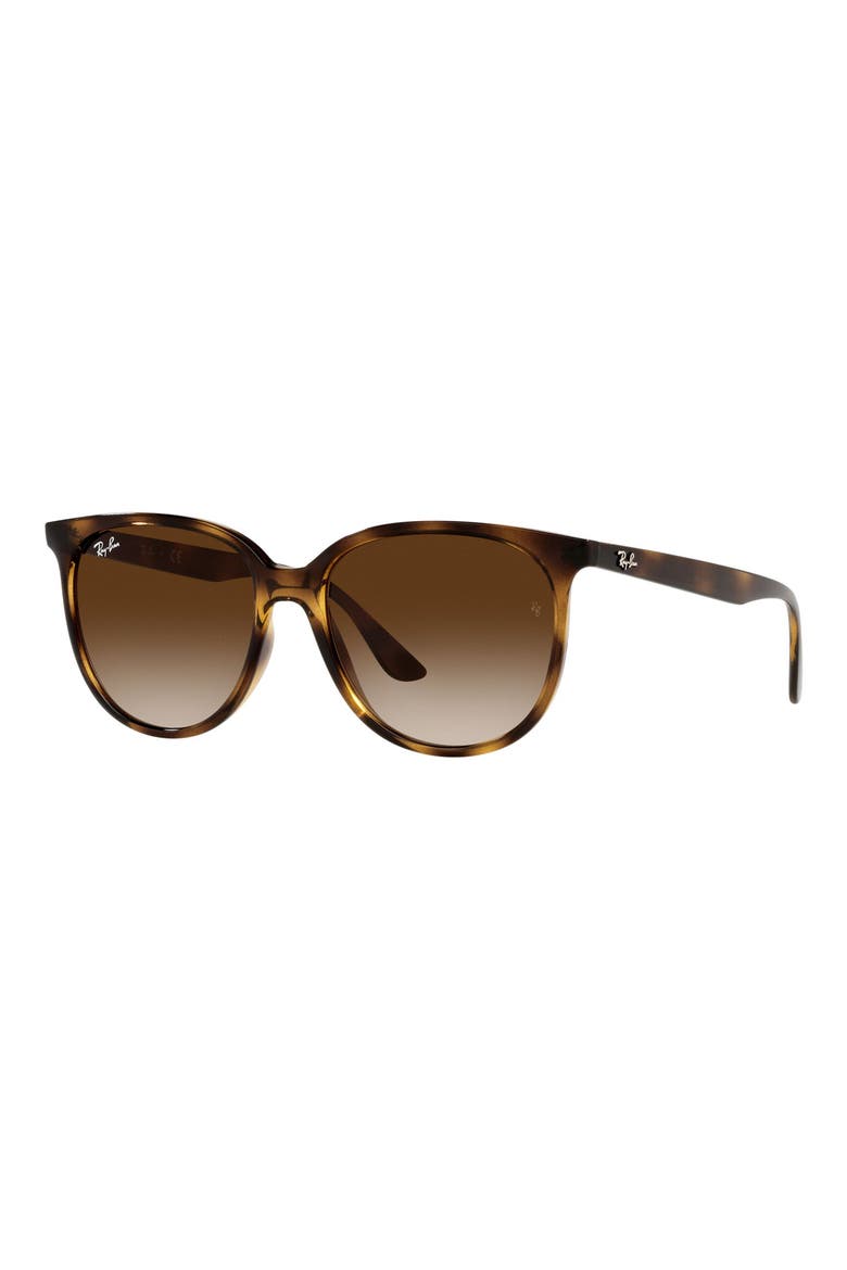 54mm Gradient Square Sunglasses, Alternate, color, HAVANA / GRADIENT BROWN