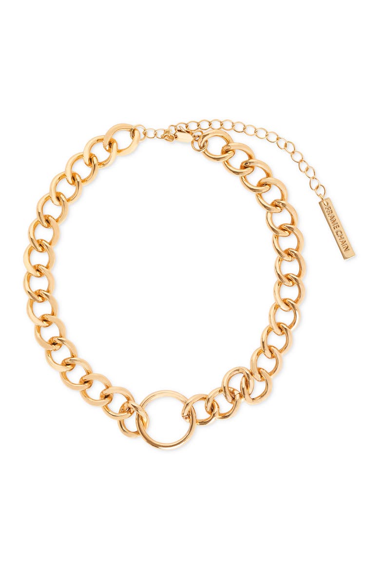 Hook Eyeglass Chain, Main, color, YELLOW GOLD