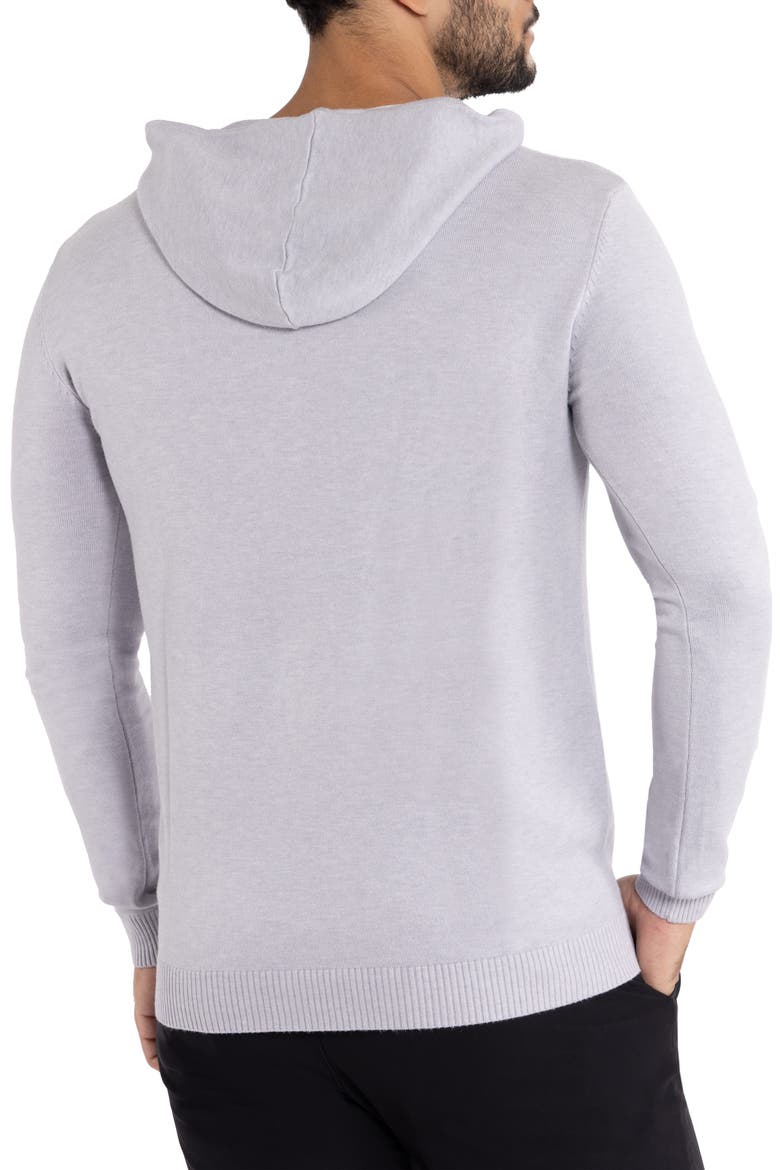 Core Knit Pullover Hoodie, Alternate, color, LIGHT HEATHER GREY