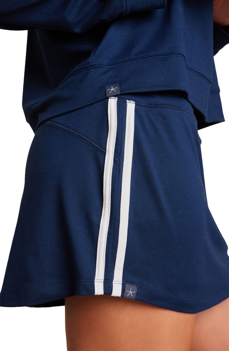 Barefoot Dreams<sup>®</sup> Butterchic Tennis Skirt, Alternate, color, Marine/ Pearl