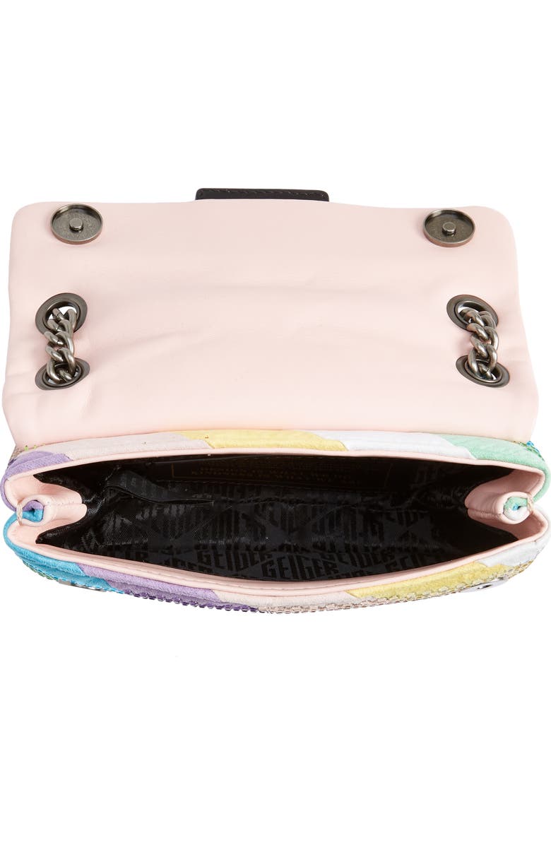 Kurt Geiger London Mini Kensington Rhinestone Shoulder Bag, Alternate, color,