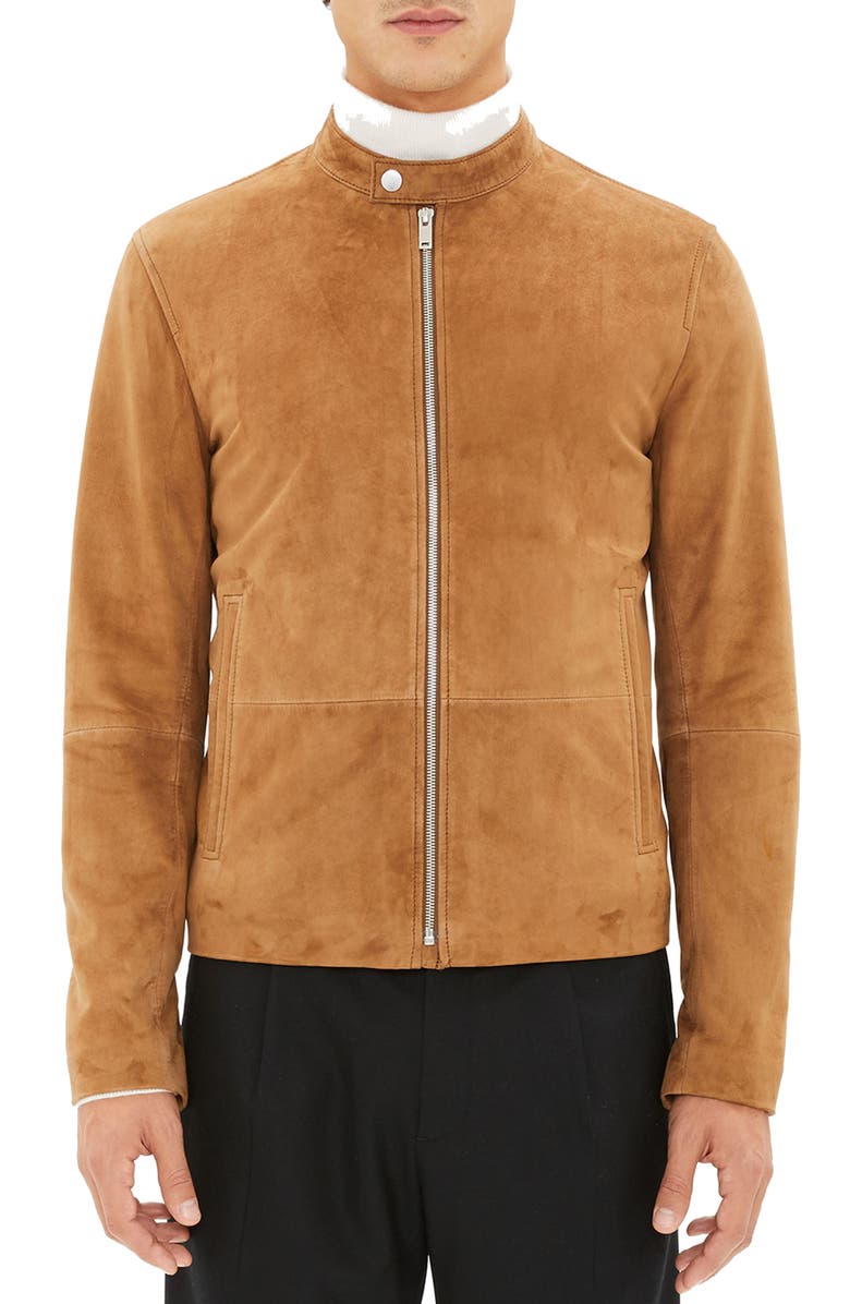 Theory Wynwood Radic Leather Jacket, Main, color, 