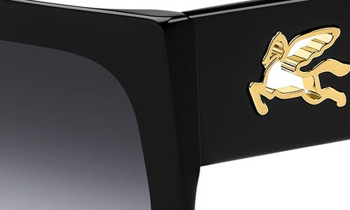Etro 53mm Gradient Square Sunglasses