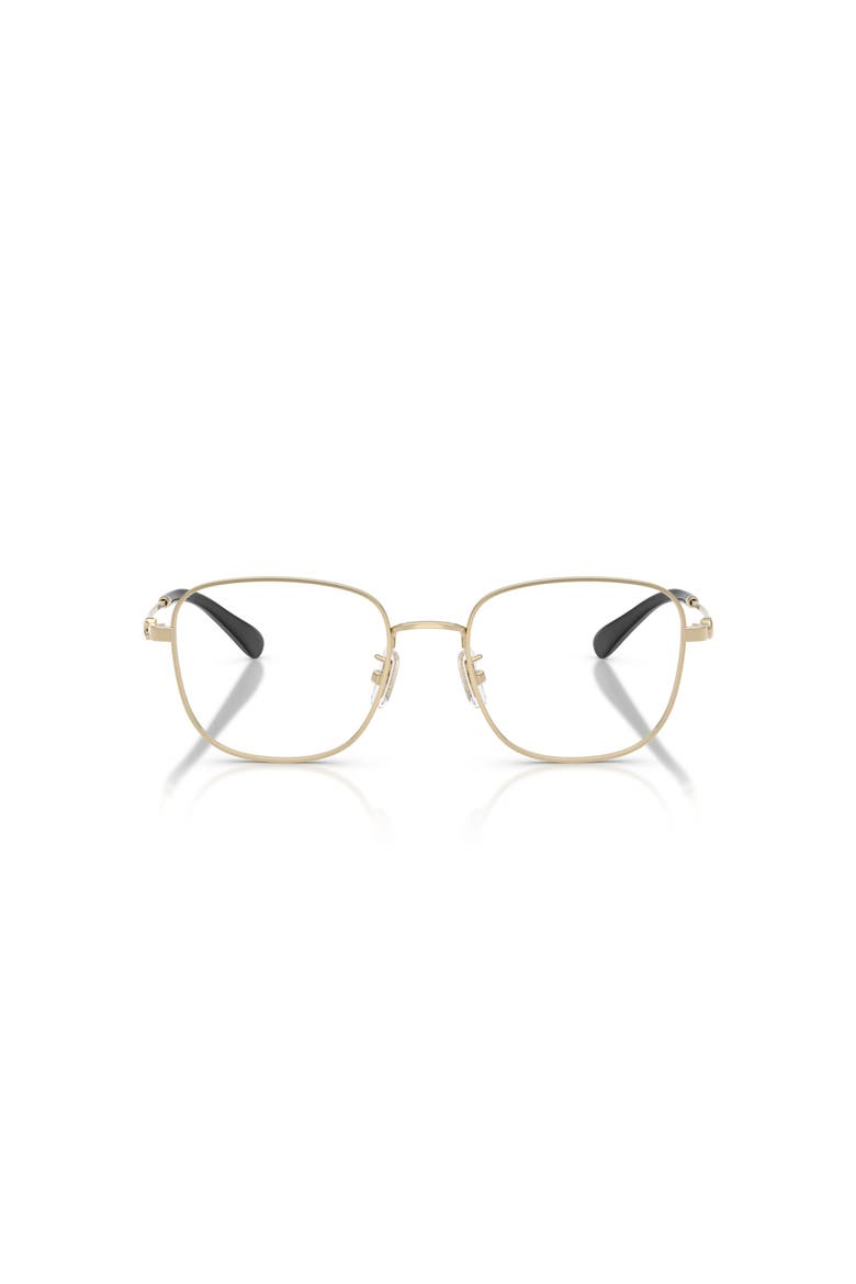 52mm Square optical glasses, Alternate, color, Gold