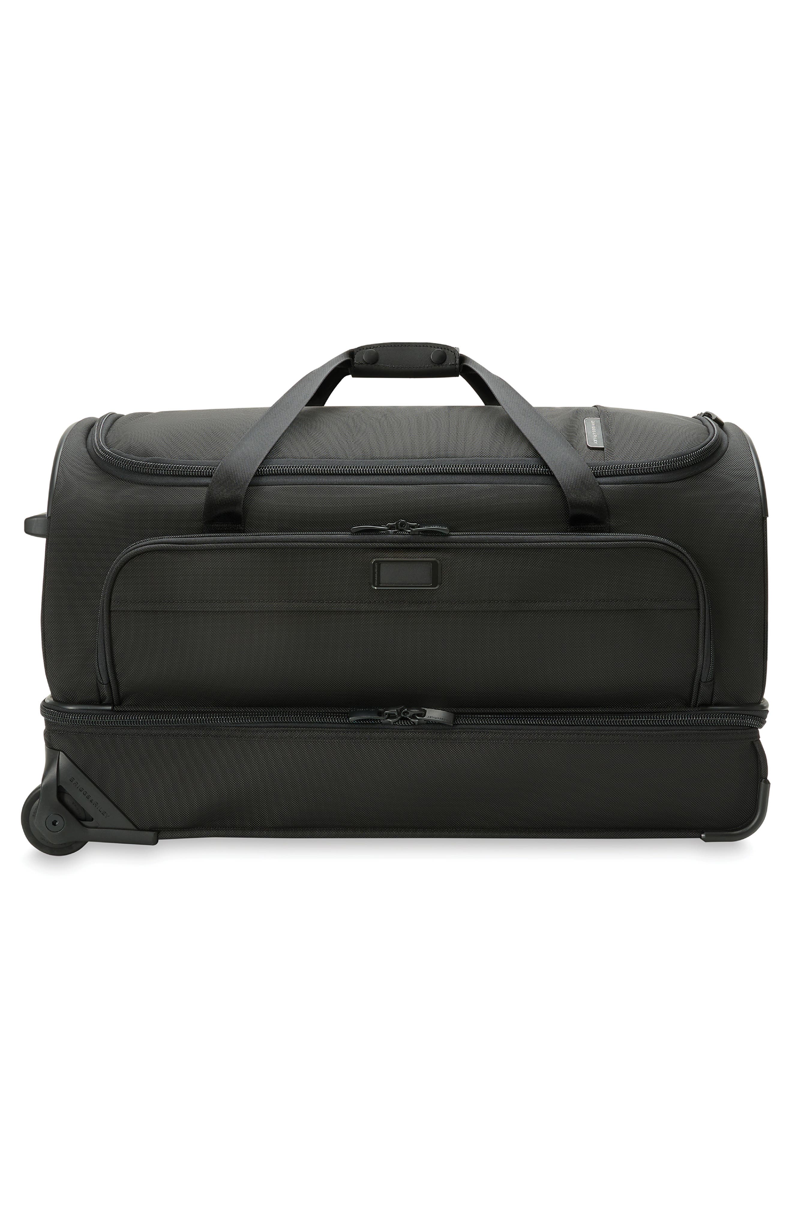 Briggs 
Riley Baseline Medium 2-Wheel Duffle Bag, Alternate, color, Black