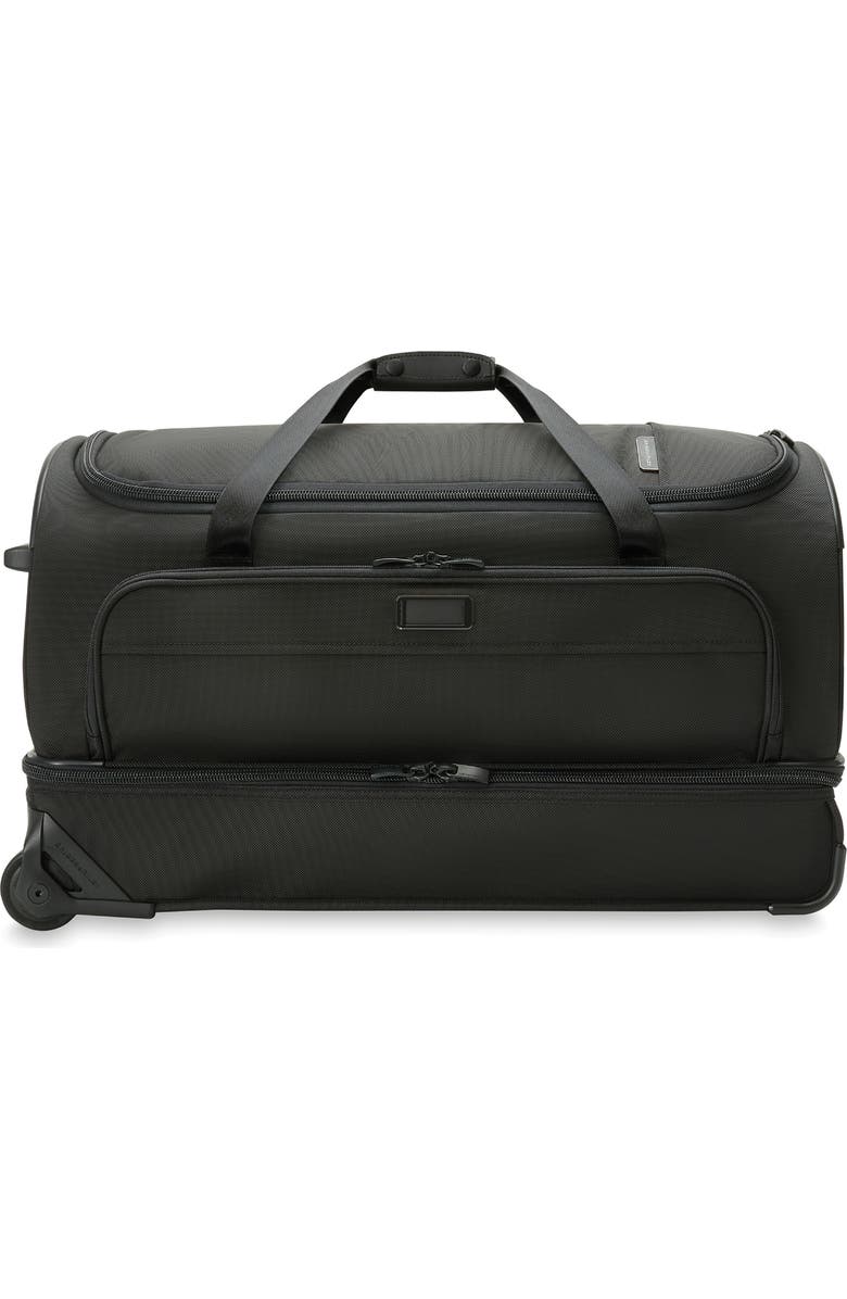 Briggs & Riley Baseline Medium 2-Wheel Duffle Bag, Alternate, color, Black