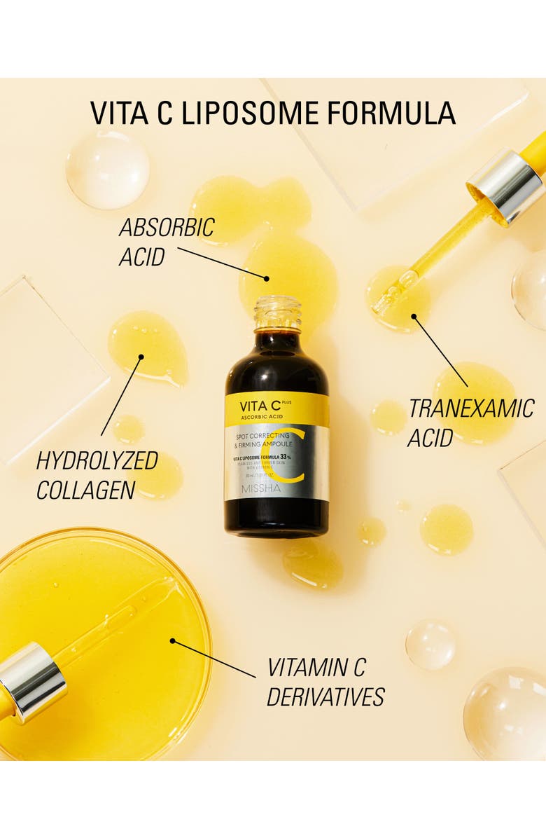 MISSHA Vita C Plus Spot Correcting & Firming Ampoule, Alternate, color, 