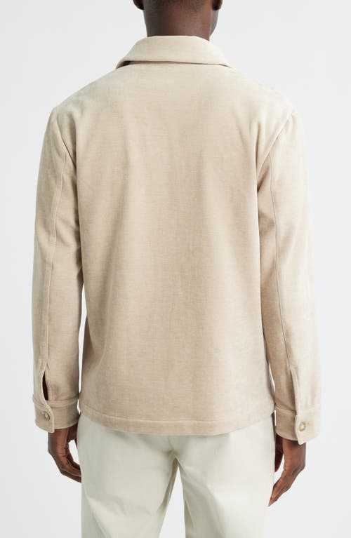 Robert Barakett Rhodes Overshirt In Neutral