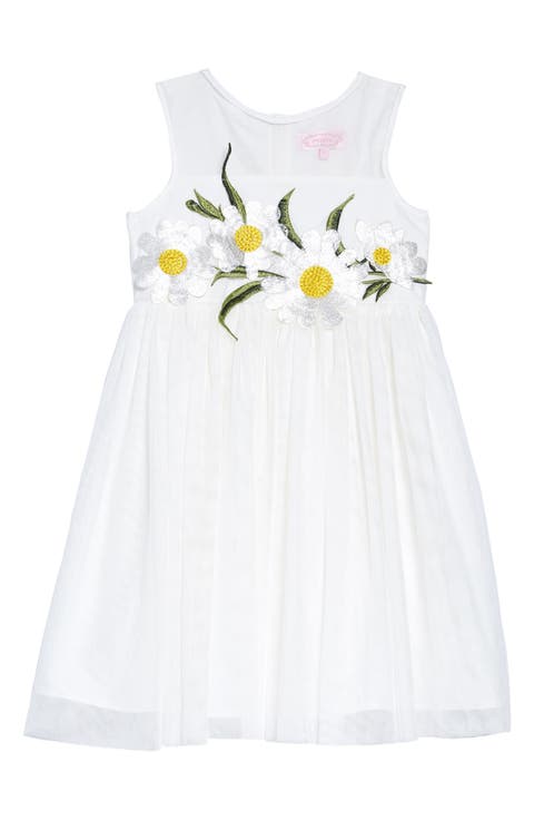 Daisy Tulle Dress (Toddler Girls, Little Girls & Big Girls)