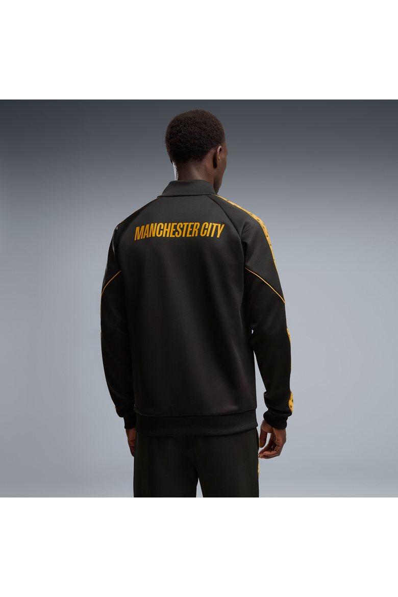 Men's Puma  Black Manchester City King Anthem dryCELL Full-Zip Jacket, Alternate, color, Black
