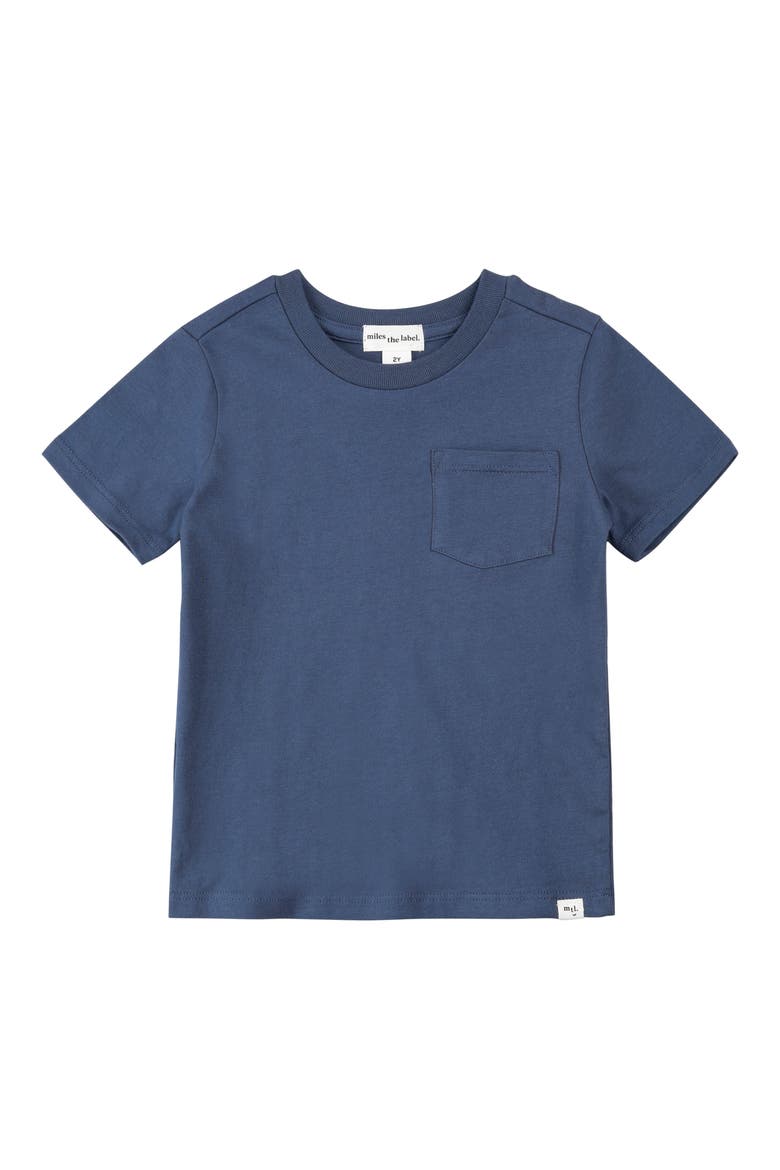 Blue Shirt & Shorts Set, Alternate, color, DUSTY BLUE
