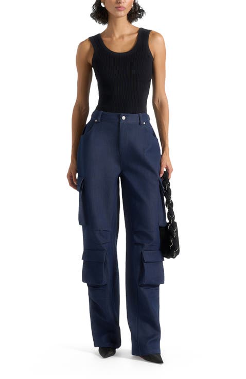 Emilie High Waisted Cargo Pants