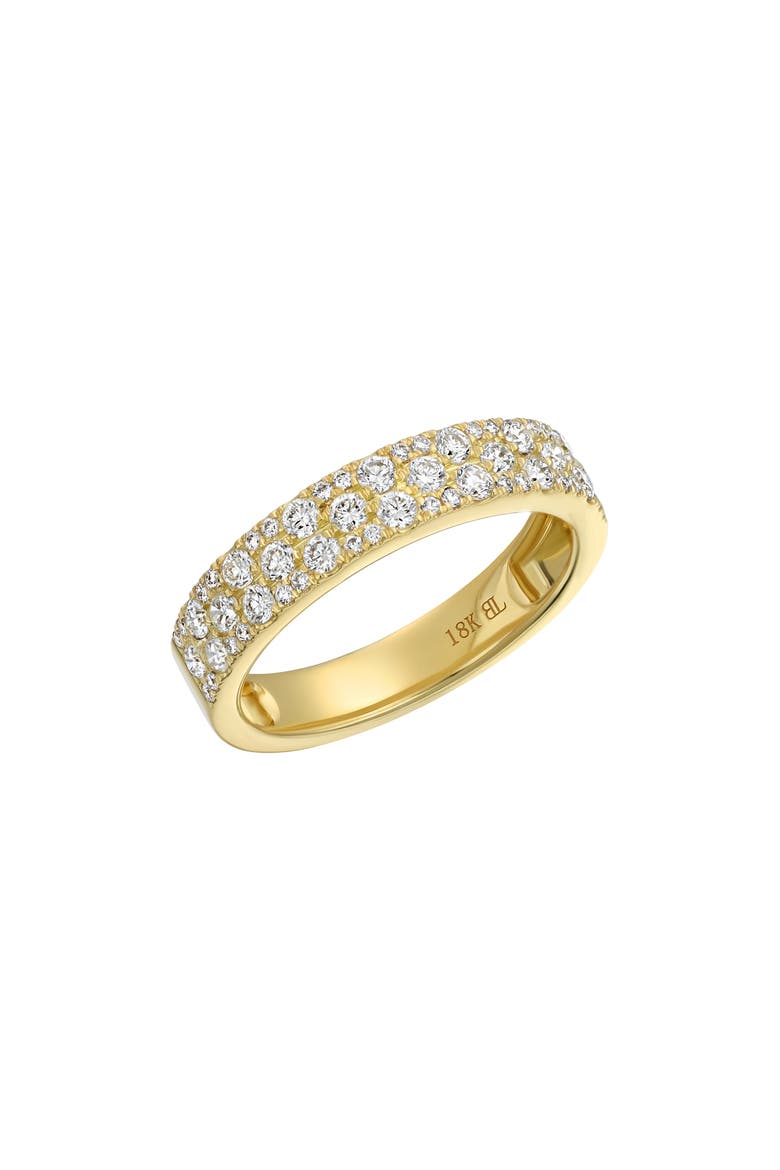 Diamond Band Ring (Nordstrom Exclusive), Main, color, 18K YELLOW GOLD/ DIAMOND