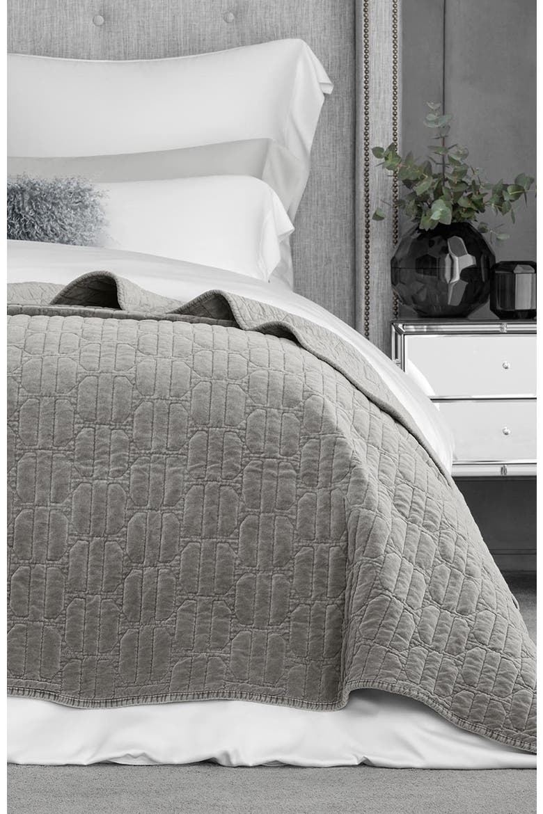 Weinberg Bedcover, Alternate, color, Grey