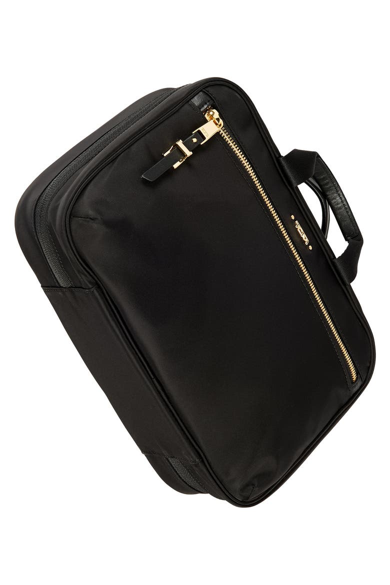Voyageur Madina Nylon Cosmetics Case, Alternate, color, BLACK