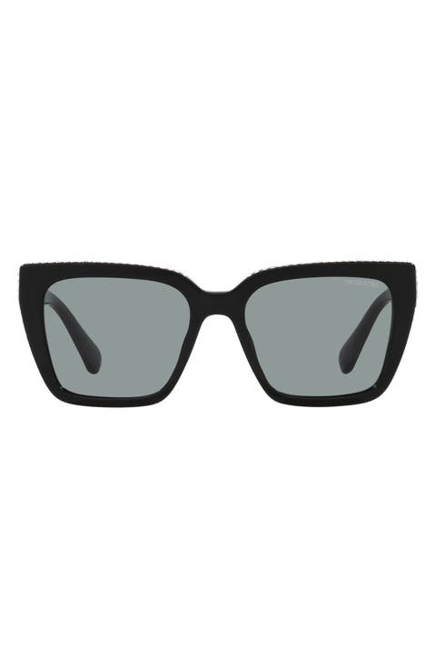54mm Square Sunglasses