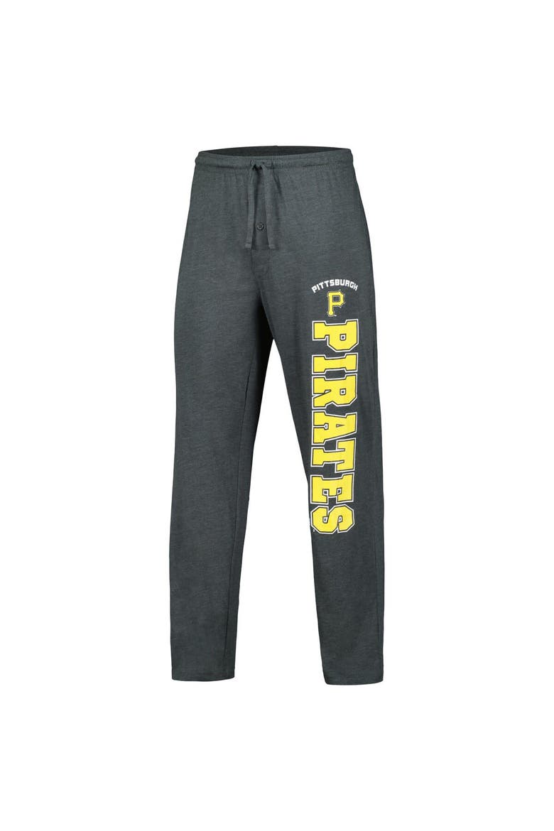 Men's Concepts Sport Charcoal/Black Pittsburgh Pirates Meter T-Shirt & Pants Sleep Set, Alternate, color, Charcoal