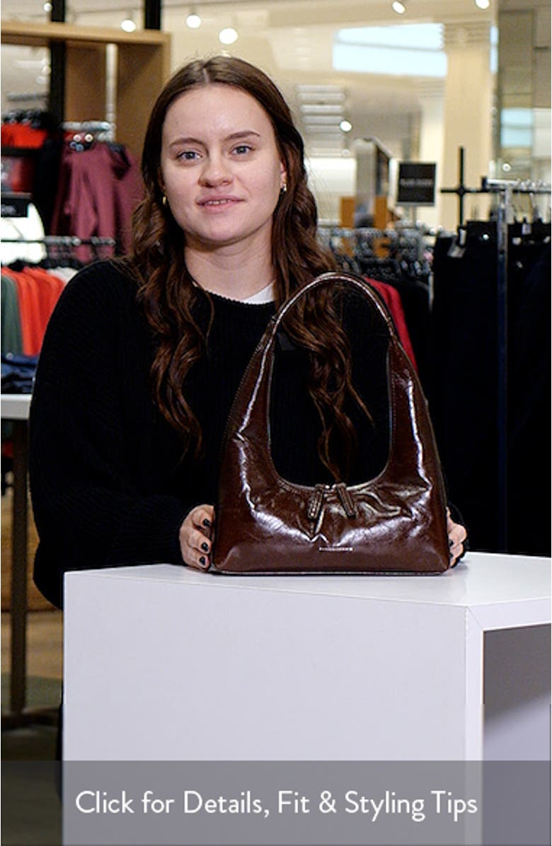 Leather Hobo Bag, sales video thumbnail