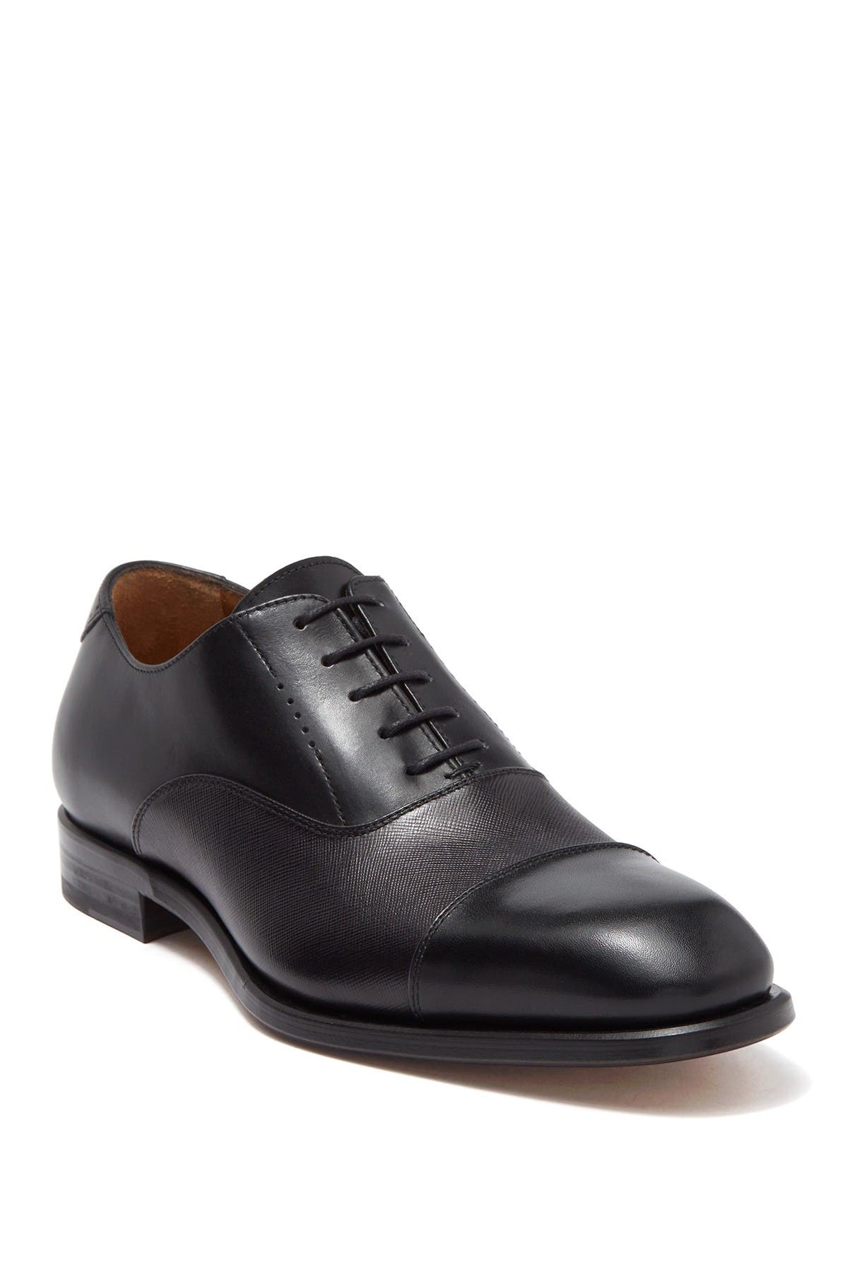 ANTONIO MAURIZI Leather Cap Toe Oxford, Main, color, 