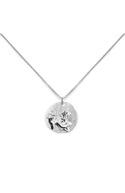 Zodiac Charm Pendant Necklace
