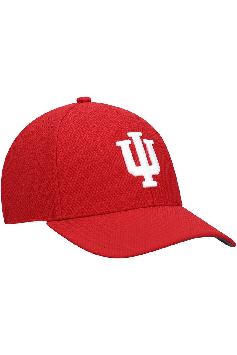 Men's adidas Crimson Indiana Hoosiers 2021 Sideline Coaches AEROREADY Flex Hat, Alternate, color, Crimson