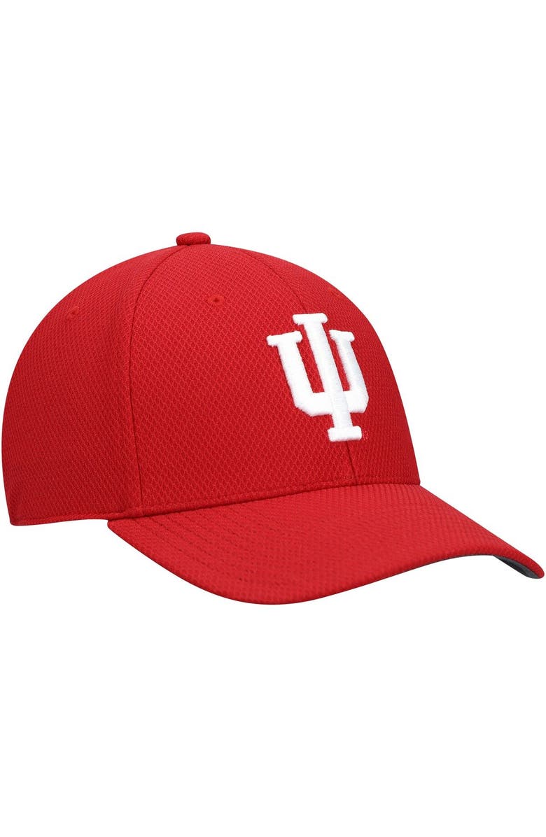 adidas Men's adidas Crimson Indiana Hoosiers 2021 Sideline Coaches AEROREADY Flex Hat, Alternate, color, Crimson