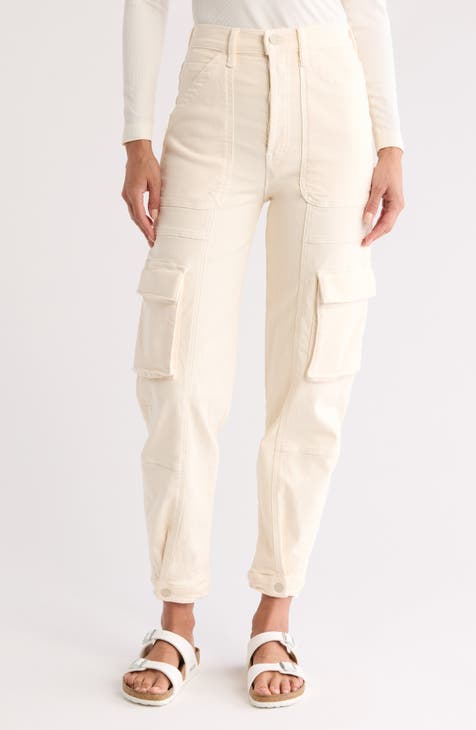 The Curbside Cargo Flood Jeans (Eggnog)