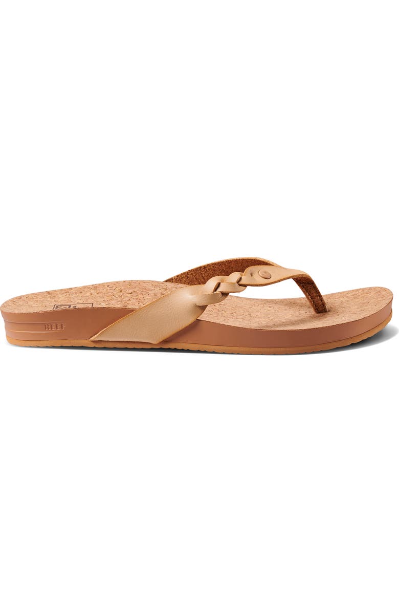 Reef Cushion Court Twist Flip Flop, Alternate, color,