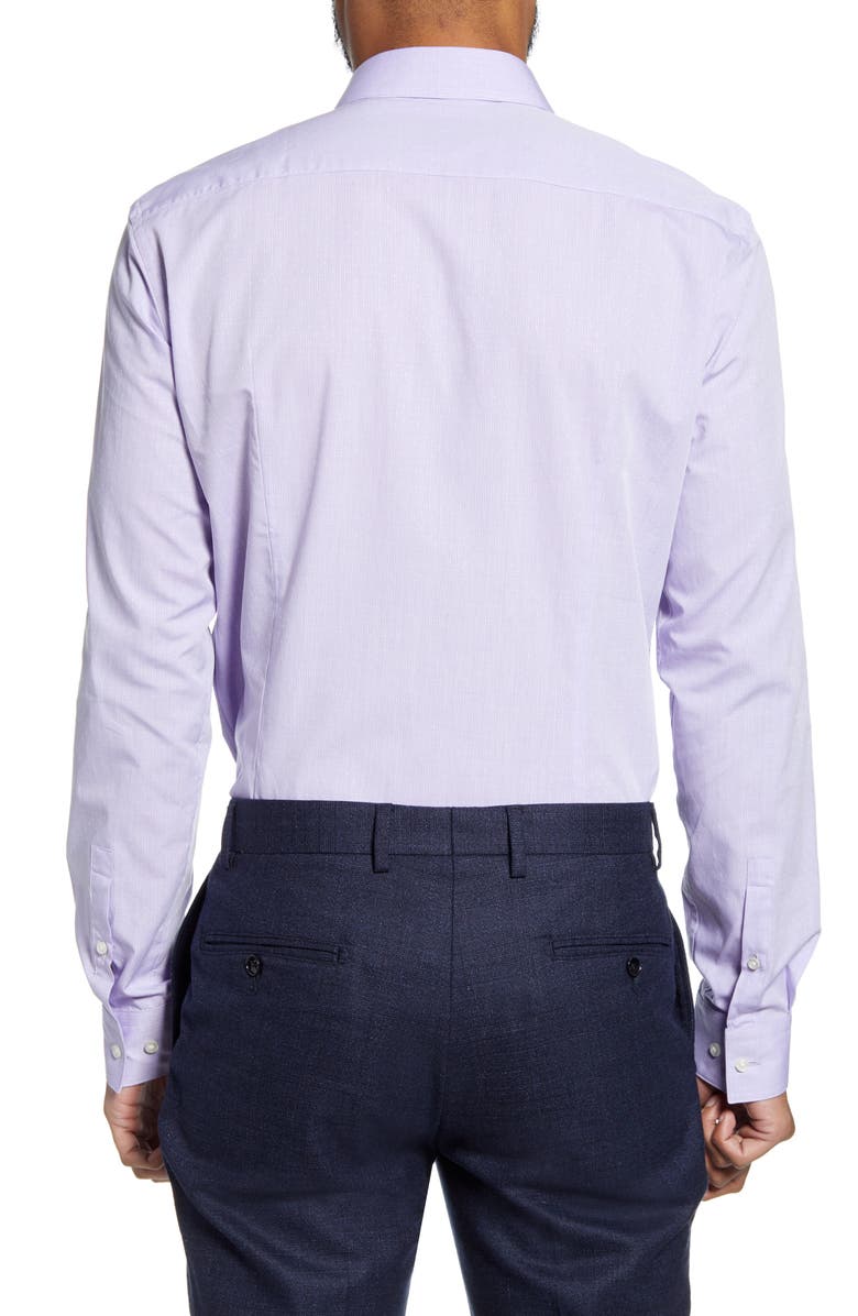 BOSS Isko Slim Fit Check Dress Shirt, Alternate, color, 