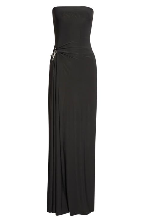 Relic Charms Strapless Maxi Dress