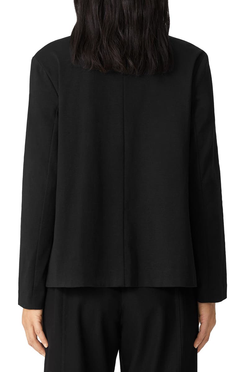 Eileen Fisher Organic Cotton Blend Blazer, Alternate, color, 