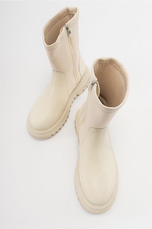 Prologue Shoes Alias Zip Boot In Neutral