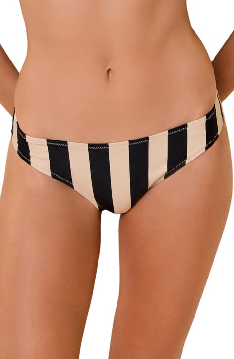 The Eva Striped Bikini Briefs