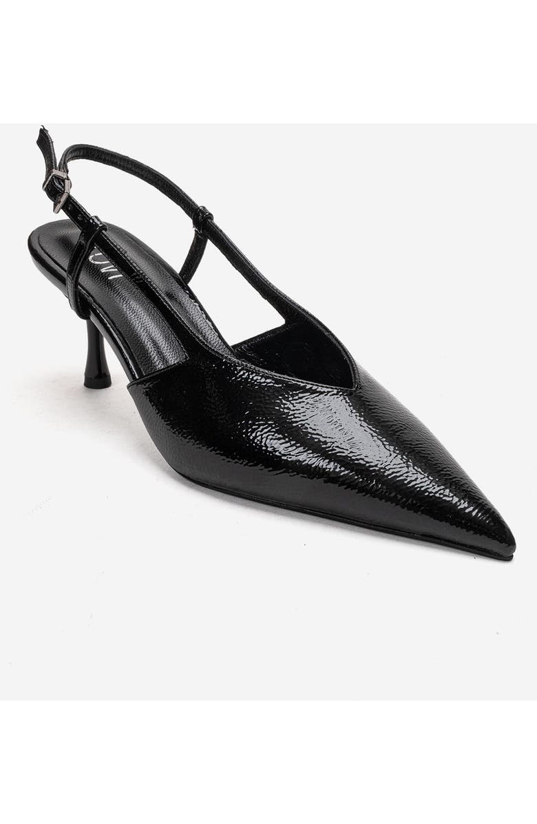 Prologue Shoes Irena Pointed Toe Pump, Alternate, color, Black